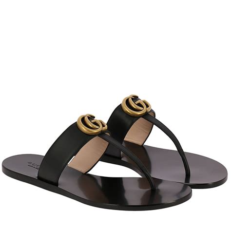 zapatillas gucci mujer negras|sandalias gucci para mujer.